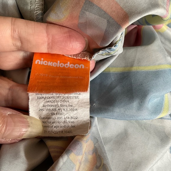 Nickelodeon Kids Twin Fitted Sheeted Cars Trucks Racing Blue Red Yellow White - Picture 2 of 3